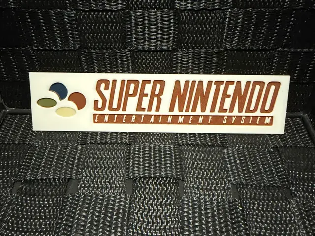 HueForge model: Super Nintendo Logo - Hueforge by JoDau
