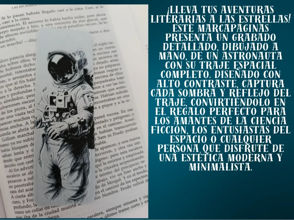 Astronaut Bookmark by FYTY112 HueForge model: Astronaut Bookmark by FYTY112