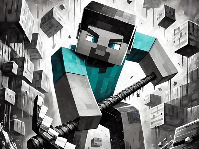 HueForge model: Steve from Minecraft Hueforge by LoFi Layers