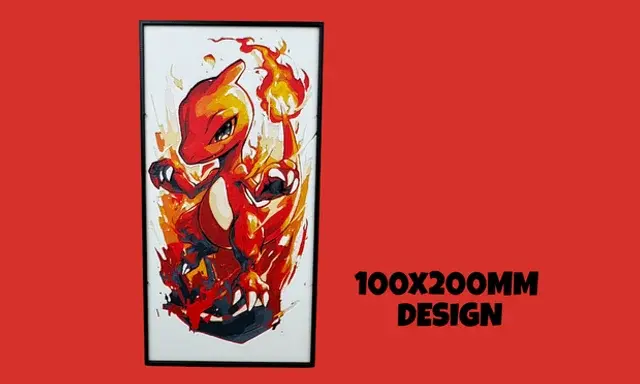 HueForge model: Charmeleon - Hueforge by Canadian Gamer