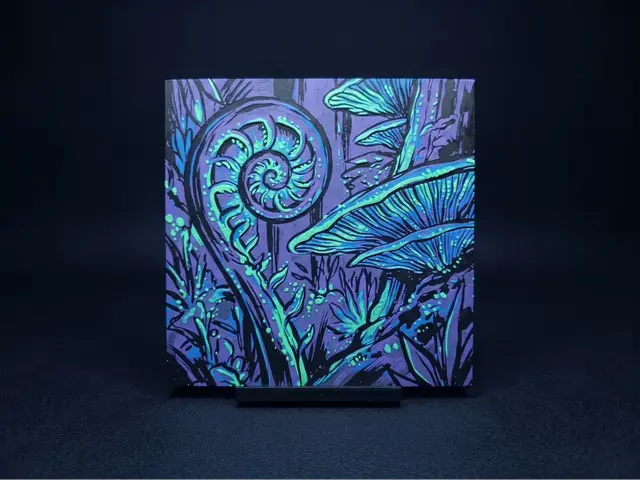 Glowing Forest - Wall Art