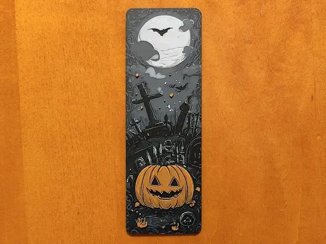 HueForge model: Spooky Jack O Lantern Halloween Bookmark by Sarge