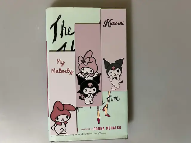 HueForge model: Bookmark Set: Sanrio #2 My Melody and Kuromi by 3djd