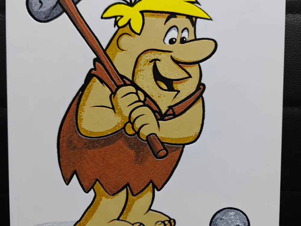 Barney Rubble The Flintstones by TheHueforgeLady HueForge model: Barney Rubble The Flintstones by TheHueforgeLady