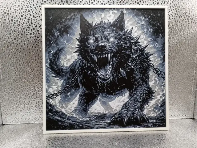 HueForge model: Hell Hound – Hueforge Fan Art by Borishotch Industries