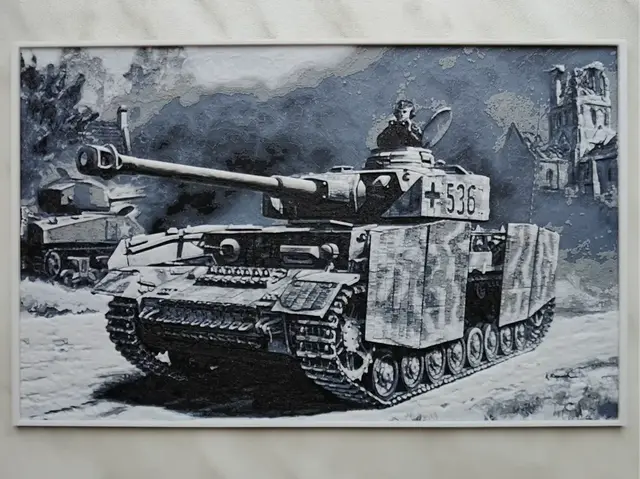 HueForge model: PzKpfw IV Ausf. H - Hueforge by BeaN