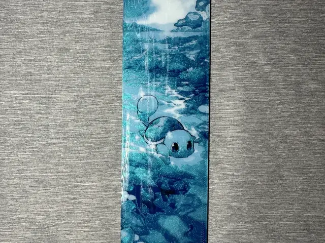 HueForge model: Squirtle Bookmark - Flatforge by Hey Ben