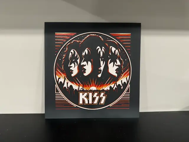 HueForge model: KISS - Hueforge by Canadian Gamer