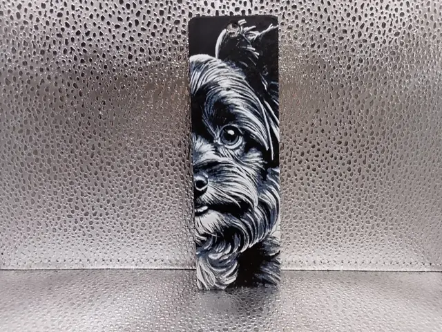 HueForge model: Yorkiepoo Bookmark – Hueforge by Borishotch Industries