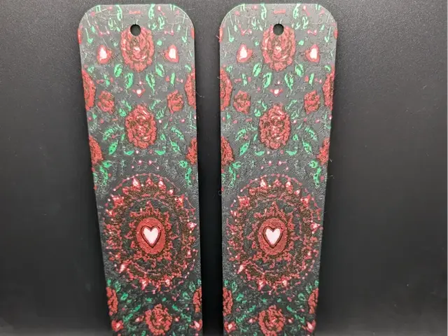 HueForge model: Vows Among Thorns Bookmarks by the_bearded_jedi