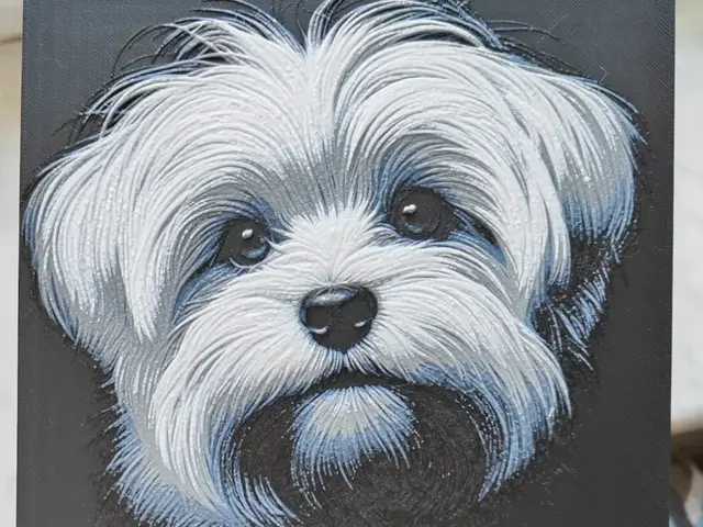HueForge model: Maltese dog - Hueforge by BeaN