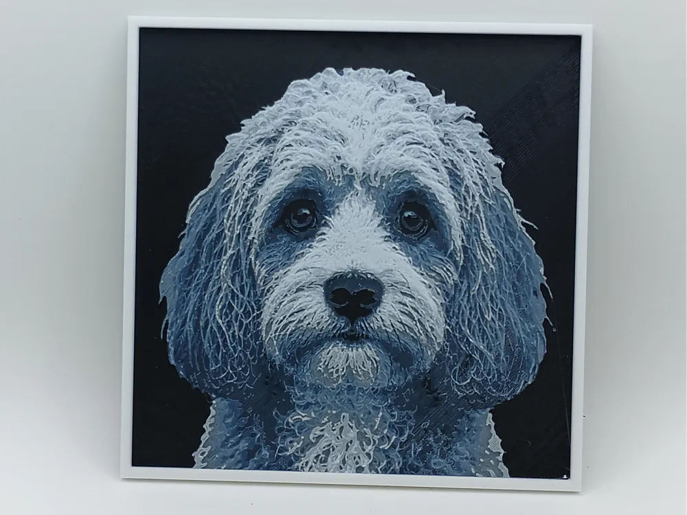 Cavapoo - Hueforge by Borishotch Industries HueForge model: Cavapoo - Hueforge by Borishotch Industries