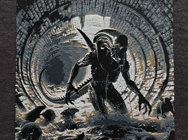 Alien [undergroud] HueForge