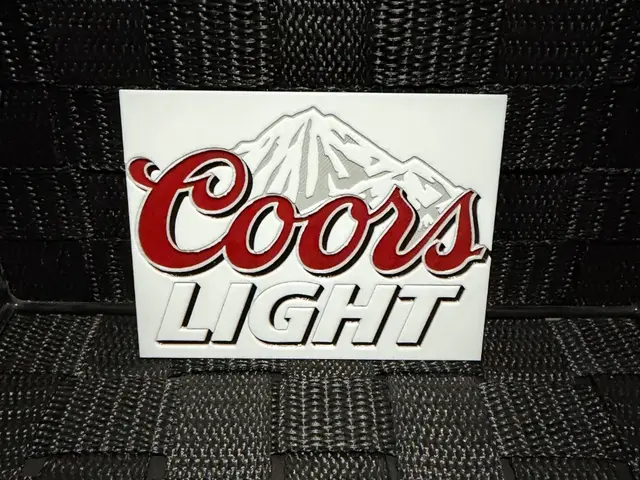 HueForge model: Coors Light Logo - Hueforge by JoDau