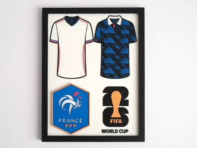 HueForge model: 2026 FIFA World Cup Nation Set France (2Hr Print) by Freshly Printed 3D