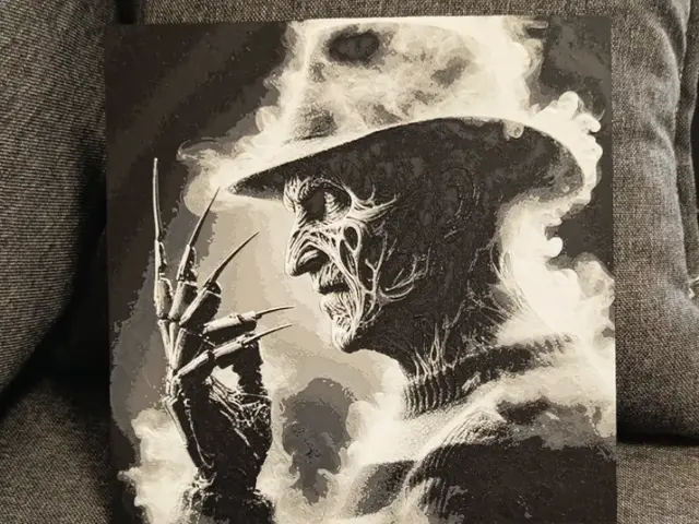 Freddy Krueger Horror Halloween Hueforge