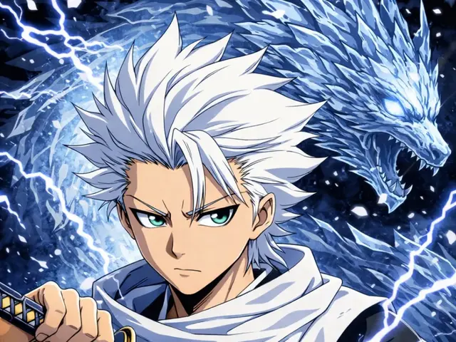 HueForge model: Hitsugaya Toshiro - Bleach - Hueforge Easy Print by Hueforge Maker