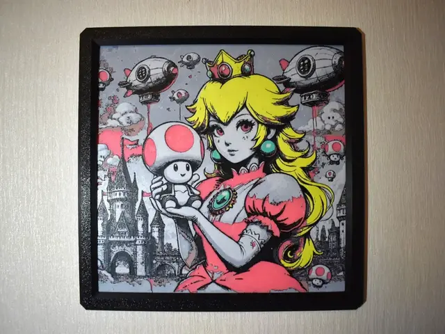 HueForge model: Princess Peach Hueforge by Chris B