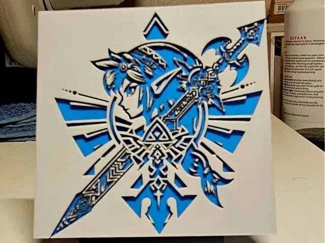 HueForge model: Link (Zelda) by Mano's 3d_Art