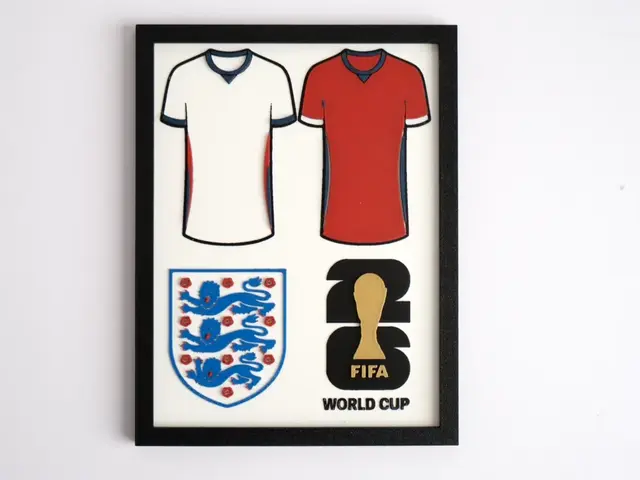 HueForge model: 2026 FIFA World Cup Nation Set England (2Hr Print) by Freshly Printed 3D