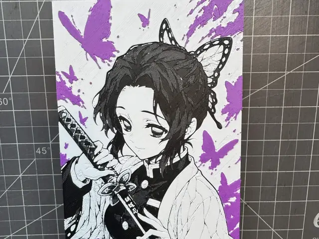 Hueforge of Shinobu Kocho From Demon Slayer