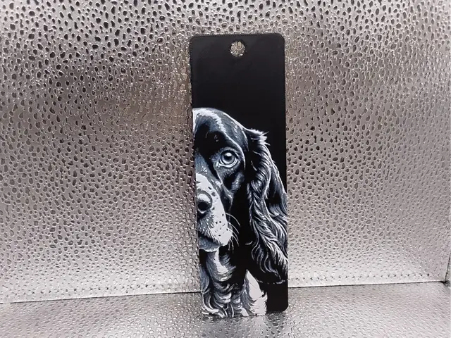 HueForge model: American Cocker Spaniel Bookmark – Hueforge by Borishotch Industries