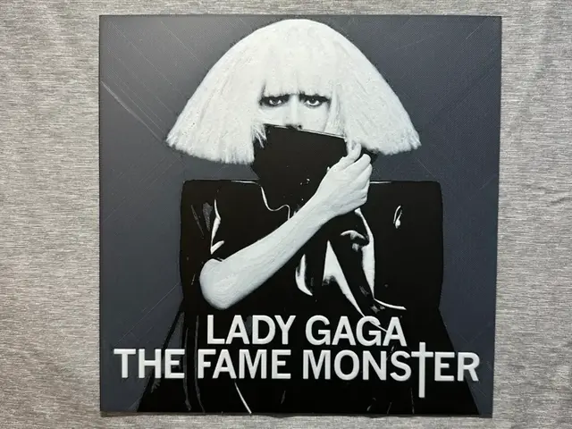 HueForge model: Lady Gaga The Fame Monster Album Cover Hueforge by Hey Ben