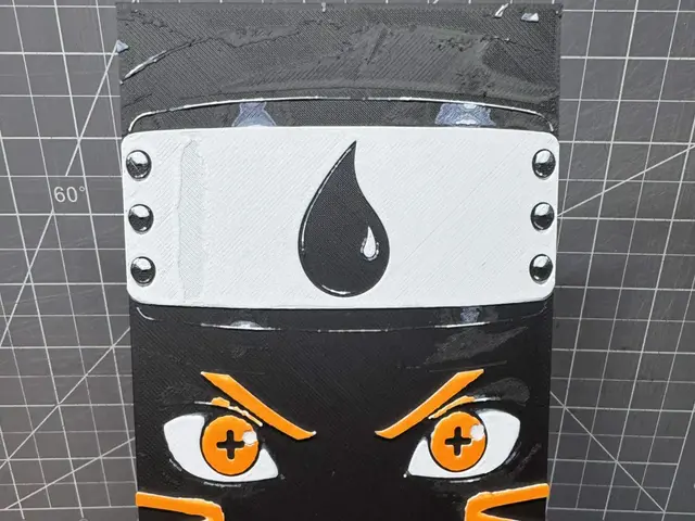 Hueforge Naruto with Sage Mode eyes outlined Art