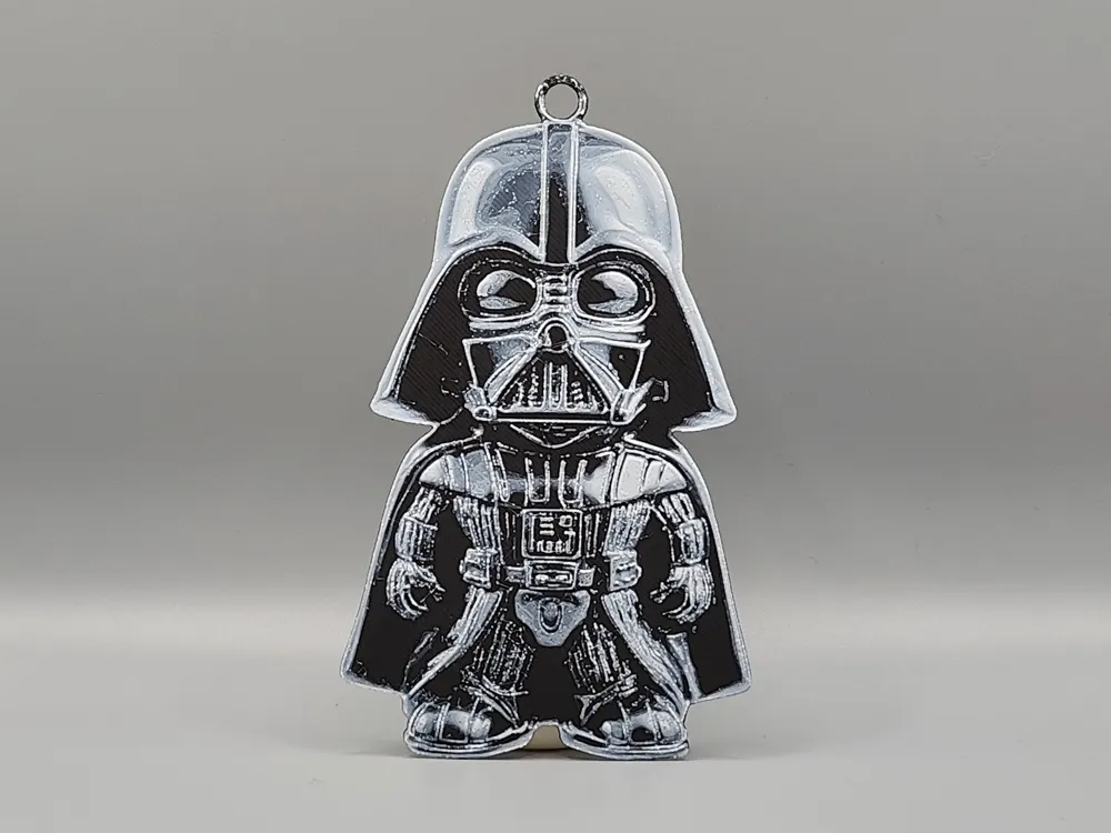 Darth Vader Christmas Tree Ornament Decoration by Sarge HueForge model: Darth Vader Christmas Tree Ornament Decoration by Sarge