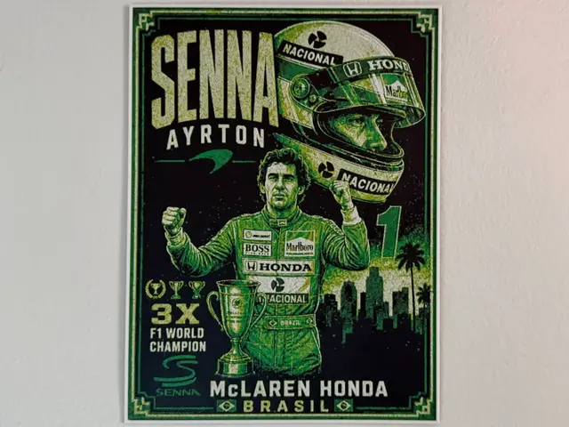 HueForge model: Ayrton Senna Formula 1 HueForge by liv_3d