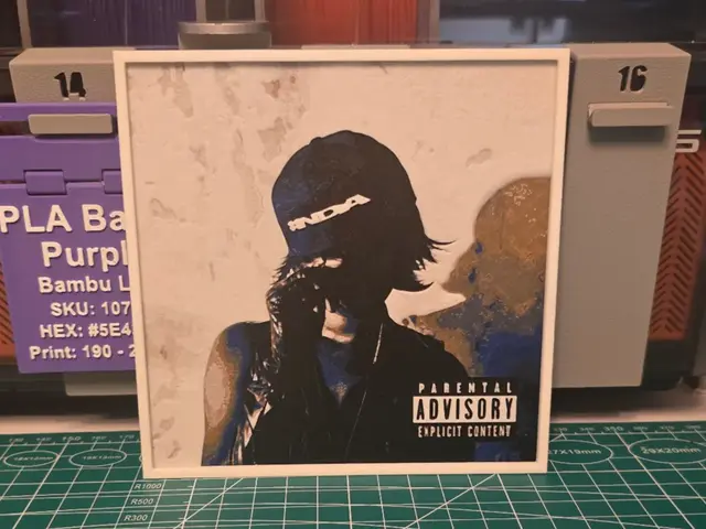 HueForge model: Trippie Redd "NDA" Album - Hueforge Art by Lumpy3D