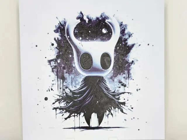 HueForge model: Graffiti Hollow Knight Hueforge by 3Ree Printing