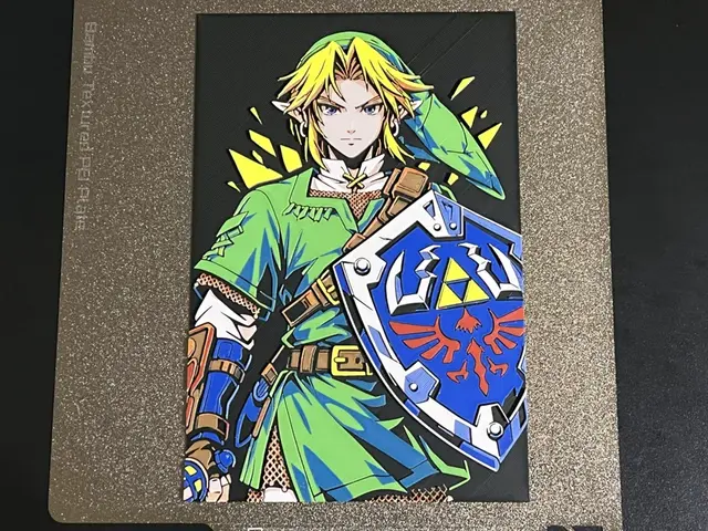 HueForge model: Link in Focus Zelda Hueforge by FantasyZ