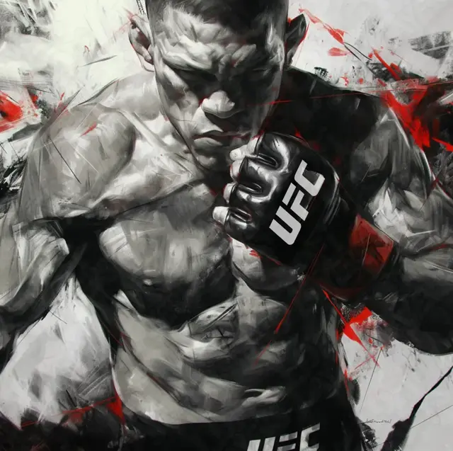 HueForge model: Nate Diaz Hueforge by LoFi Layers