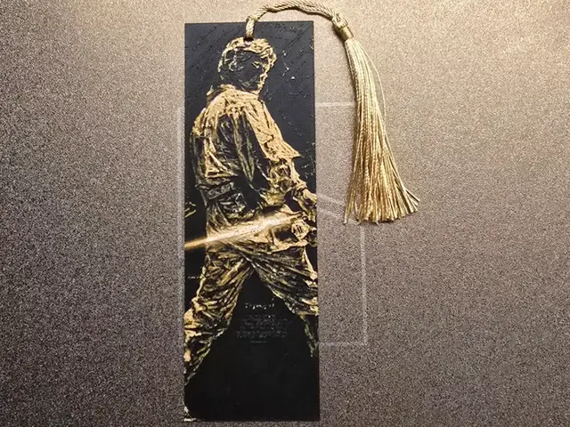 HueForge model: Star Wars Bookmark - Luke Skywalker by 3D-Mentiel