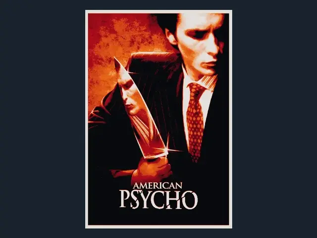 HueForge model: American Psycho (Movie Poster - HueForge) by HugheCraft