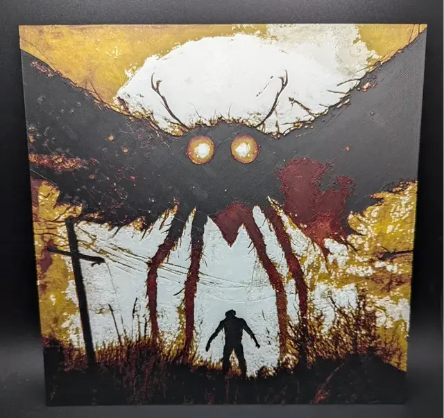 HueForge model: Mothman Hueforge by the_bearded_jedi