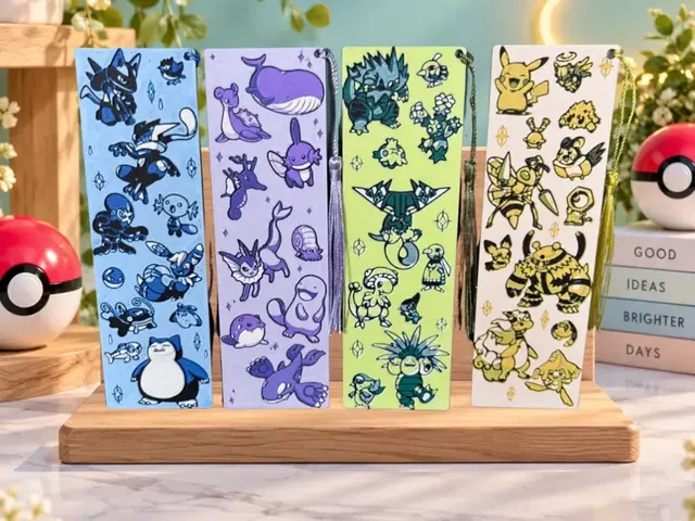HueForge model: Pokemon Bookmarks by EDesign