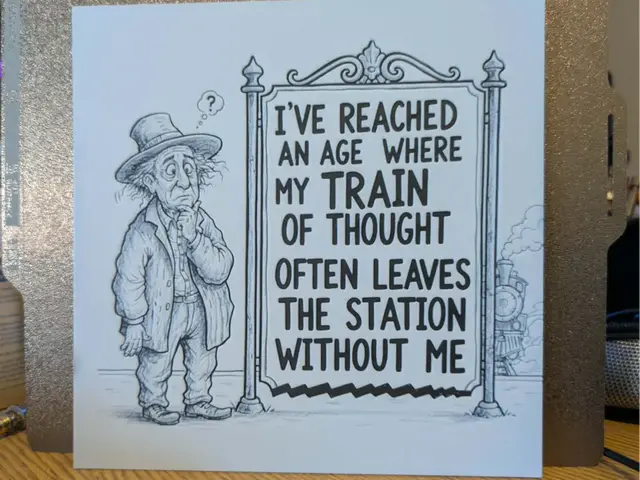 HueForge model: Train of thought - funny hueforge by 3dGlow