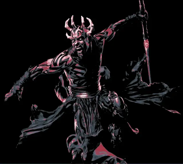 HueForge model: Hueforge - Star Wars - Darth Maul Mythos by Cloudy Nostalgia