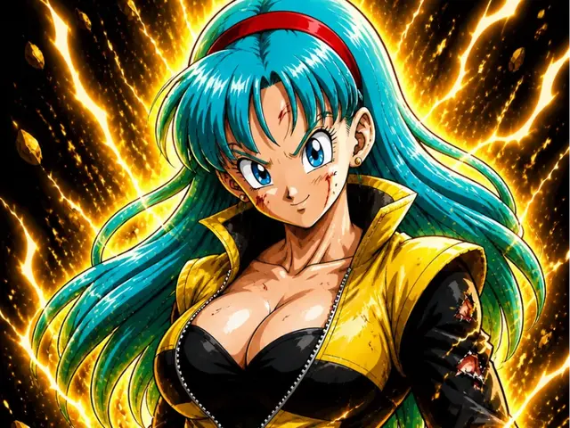HueForge model: BULMA – Dragon Ball Hueforge Edition (easy print) by Hueforge Maker