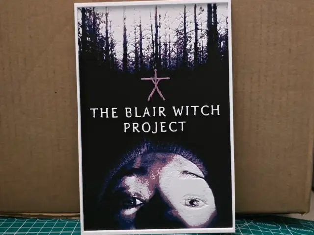 HueForge model: The Blair Witch Project Movie Poster - Hueforge by Lumpy3D