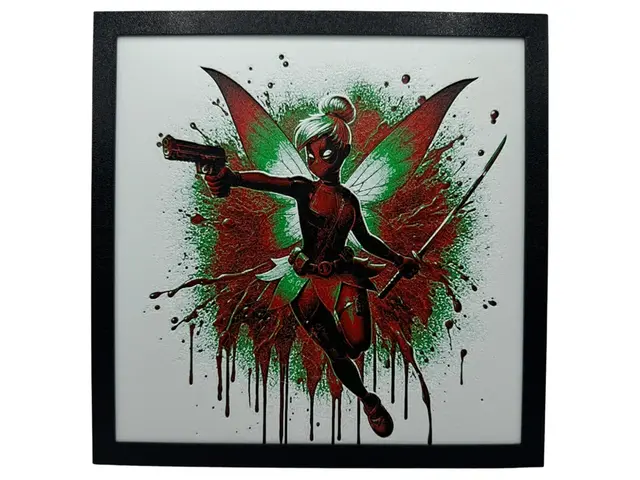 HueForge model: Tinkerbell - Deadpool Cosplay (AKA TinkerPool) by Canadian Gamer