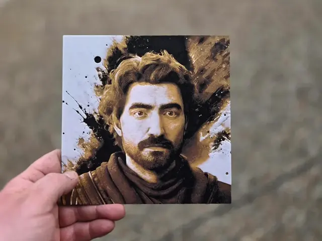 HueForge model: Graffiti Gustave Hueforge by 3Ree Printing