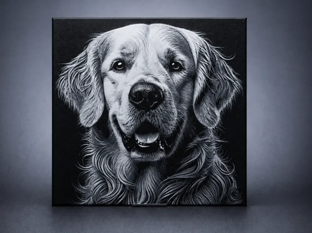 Golden Retriever dog by Aleksandr HueForge model: Golden Retriever dog by Aleksandr