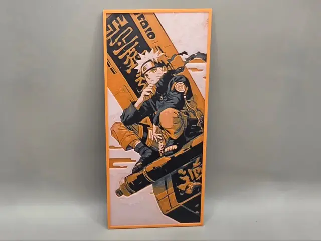 HueForge model: Naruto - HueForge by keko