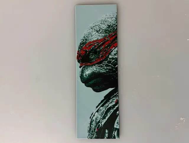 HueForge model: Bookmark: Teenage Mutant Ninja Turtles TMNT by 3djd
