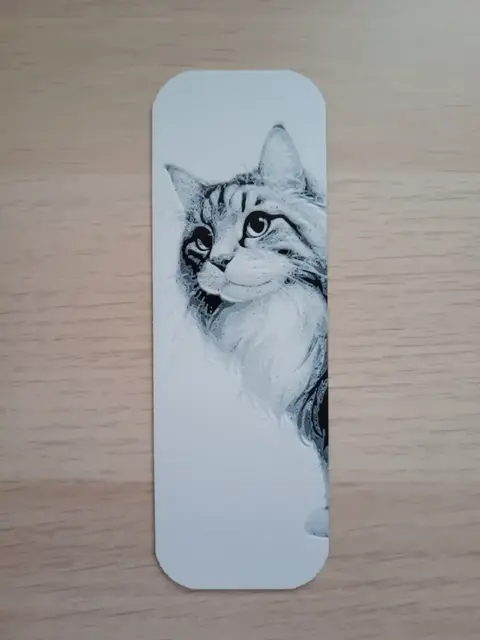 HueForge model: Cat 2 Bookmark by Atrus Design