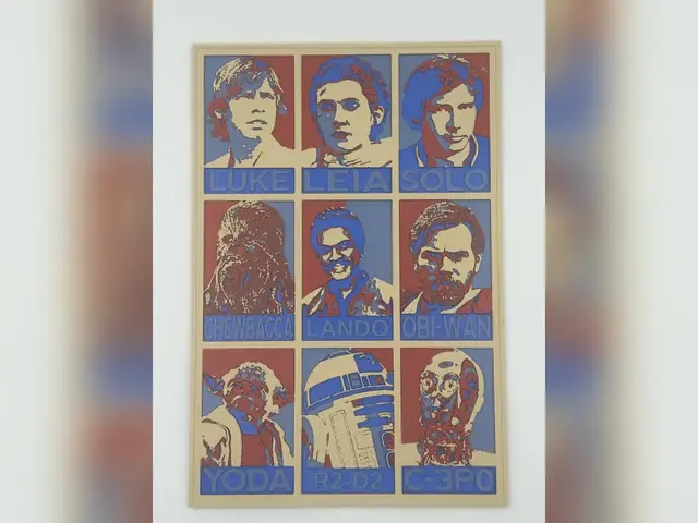 HueForge model: Star Wars Heroes HueForge Print by Thadius