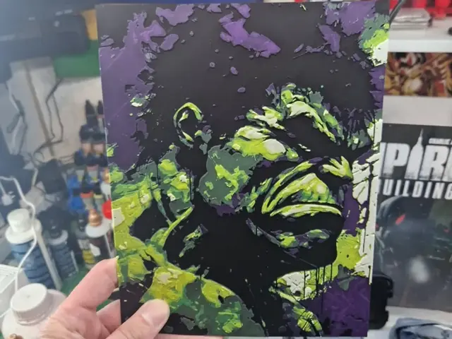 HueForge model: Hulk Hueforge Street Art by Dakiren